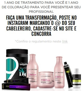 Cadastrar Promoção L'oréal 2021 Profissional Ganhe 1 Ano de Tratamento Grátis