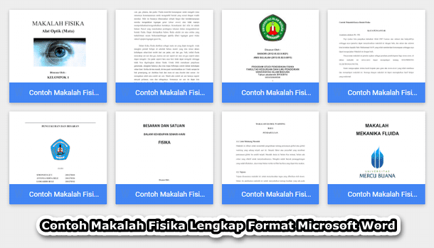Format Makalah Fisika | contoh makalah fisika lengkap format microsoft word Format Makalah Fisika | contoh makalah fisika lengkap format microsoft word