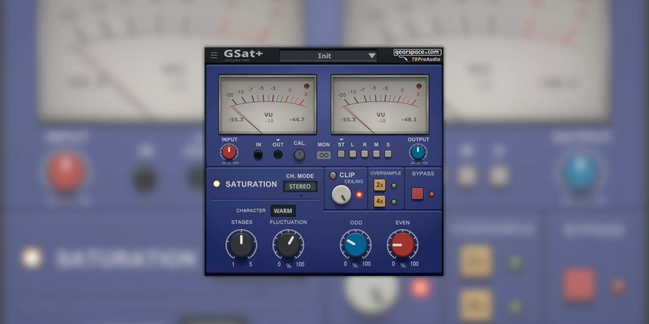 GSatPlus by TB ProAudio & Gearspace 'Saturation' (FREE)