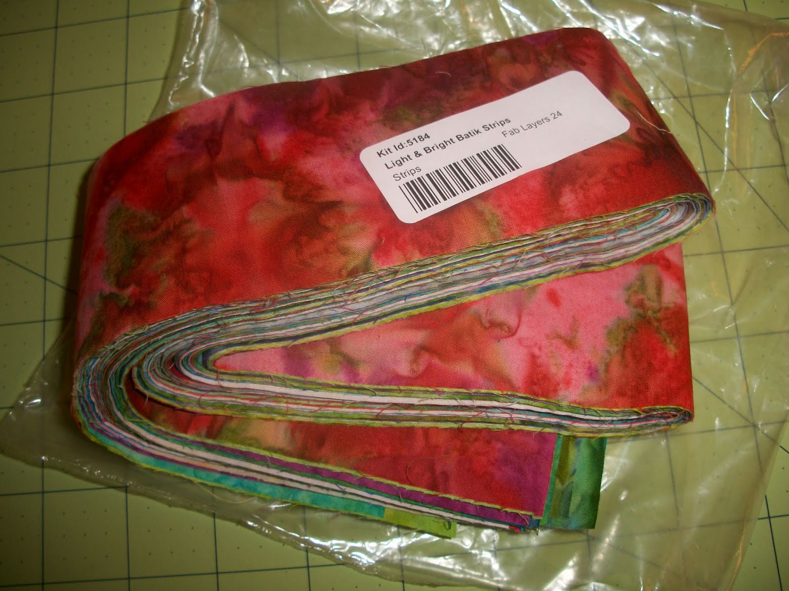 Sew Cook and Travel Quilt As You Go Table Runner With Jelly Roll Strips