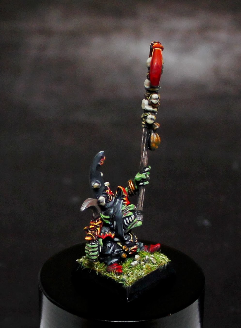 studiopeinture01 Chamane Gobelin de la nuit