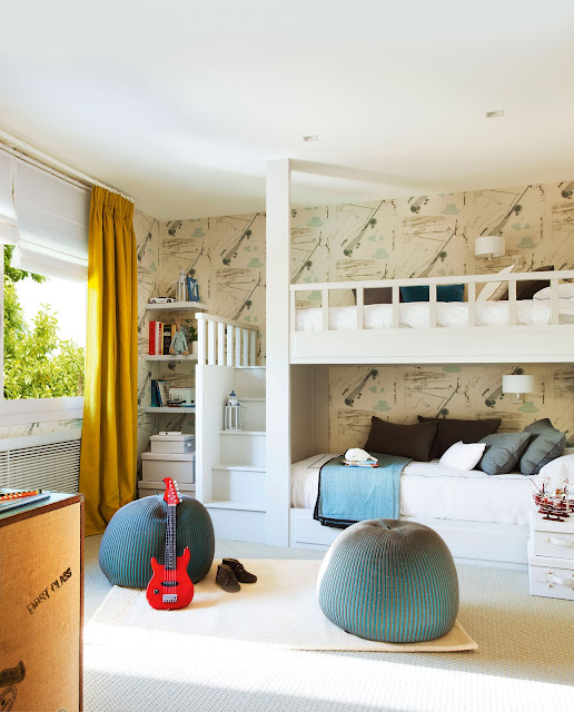 DECORACIÓN DORMITORIO - 50 IDEAS PARA DORMITORIOS COMPARTIDOS DECORACIÓN DORMITORIO - 50 IDEAS PARA DORMITORIOS COMPARTIDOS