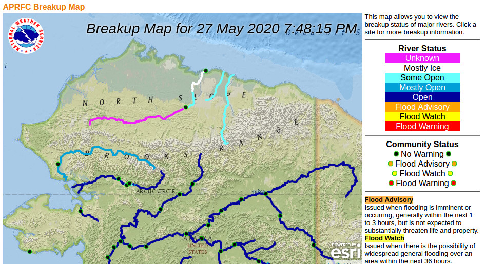 Deep Cold Alaska Weather & Climate North Slope Meltout