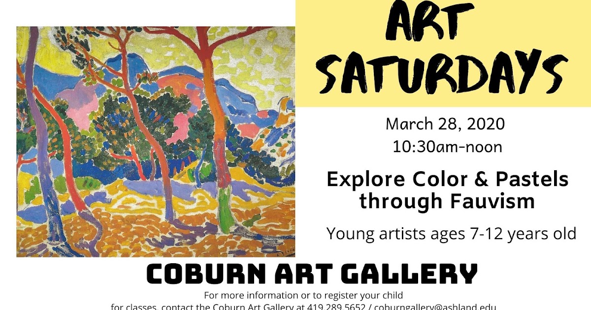 Coburn Gallery Art Saturdays event