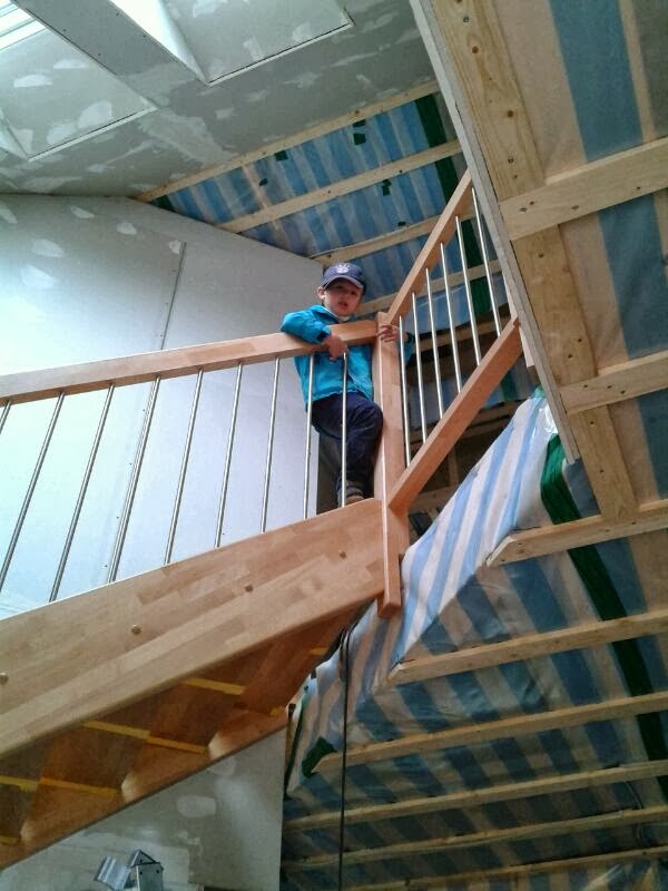 Allkauf Haus Familie Schulz: Wir haben eine Treppe