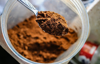 Chocolate protein powder