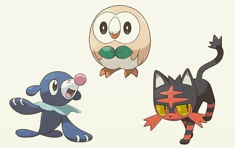 Que Pokemón inicial de alola você seria