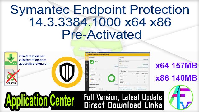 Symantec Endpoint Protection 14.3.3384.1000 (x64) Pre-Activated