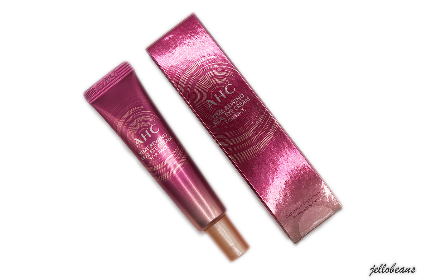 AHC Time Rewind Real Eye Cream For Face (Season 8) Review Jello Beans