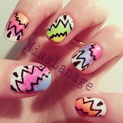nail graffiti designs funky neon pen nails monkey barry competition lane monday lacquers pens nailpolis pleased soooo turned freehand