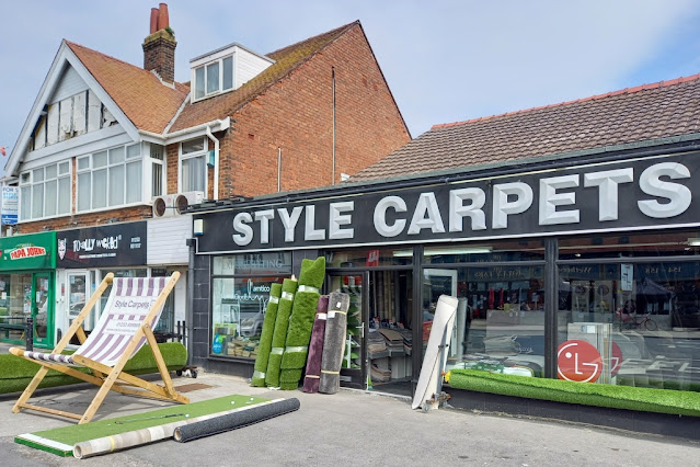 Golf Putting Green at Style Carpets in Cleveleys