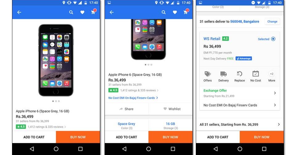 Flipkart introduces India’s first online ‘No Cost EMI’ option with