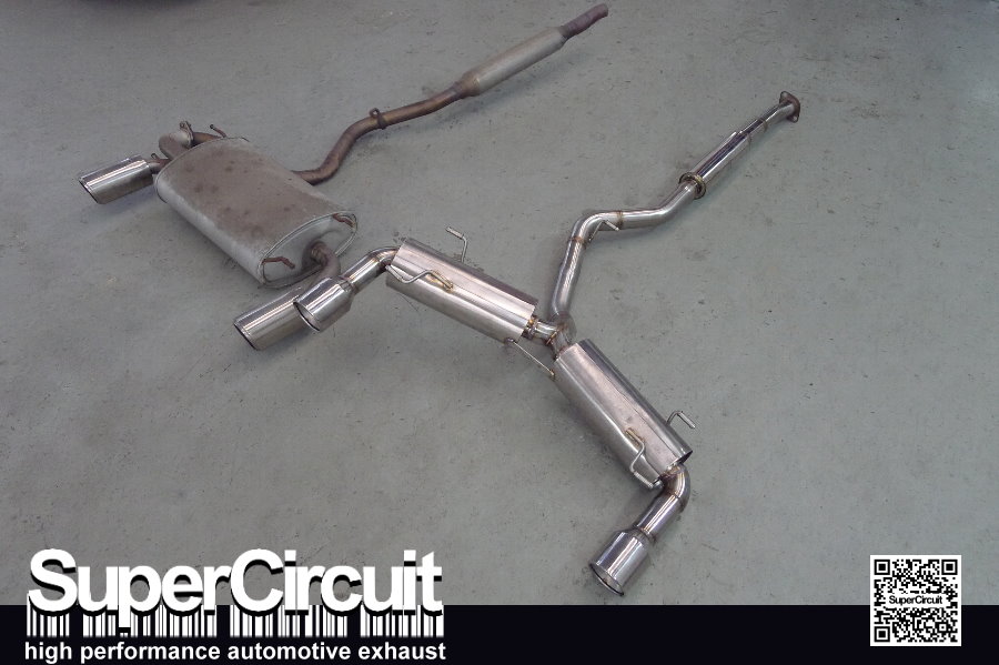 SUPERCIRCUIT Exhaust Pro Shop Subaru BRZ full exhaust customization