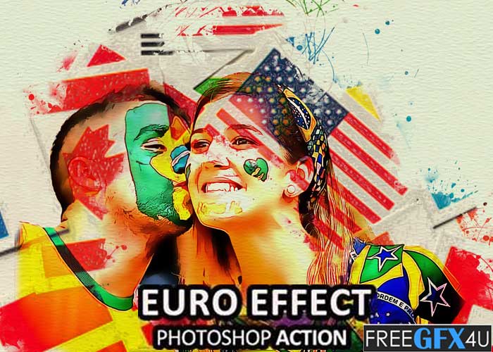 Euro Effect Photosop Action
