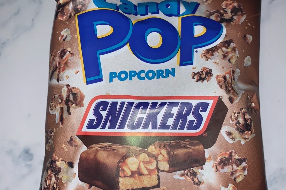 FOODSTUFF FINDS Candy Pop Popcorn Snickers (GB Gifts) By Cinabar