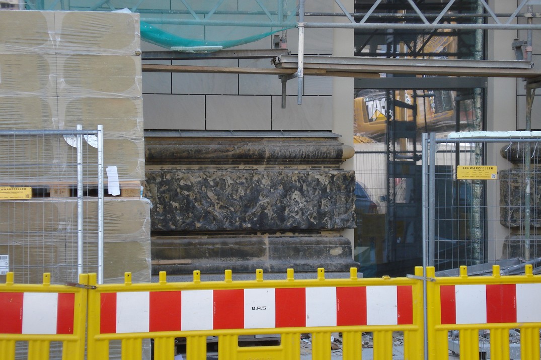 Bausituation Dresden Postplatz