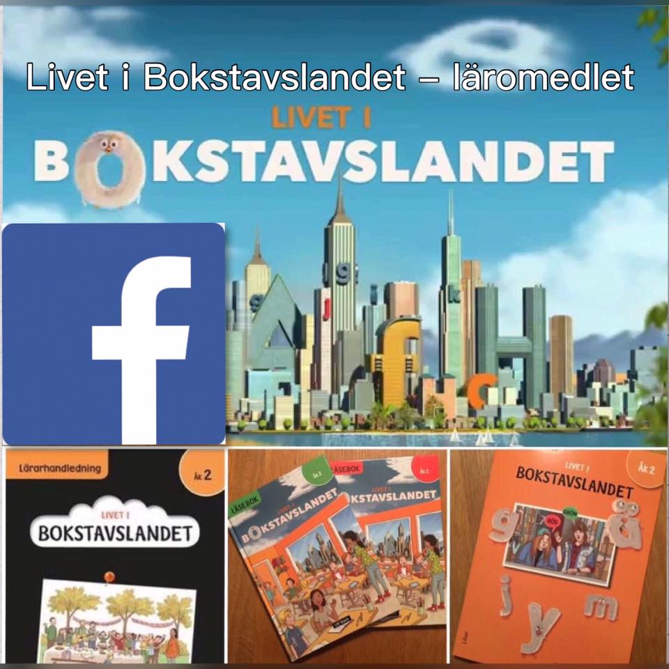 Livet i Bokstavslandet på Facebook