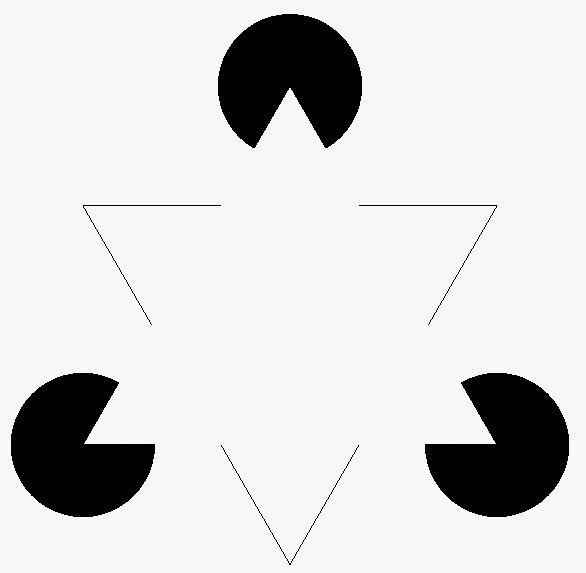 3DGeometrie: Optische Täuschung: Kanizsa Dreieck