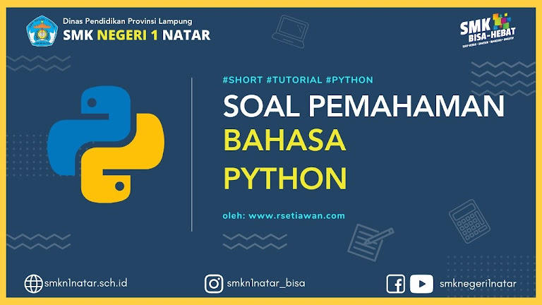 soal bahasa pemrograman python