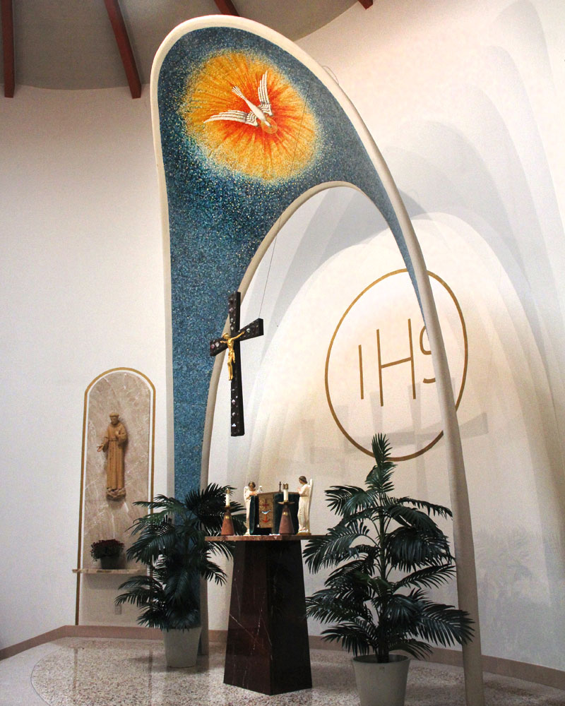 Before and After Our Lady of Mount Carmel in Kenosha, Wisconsin