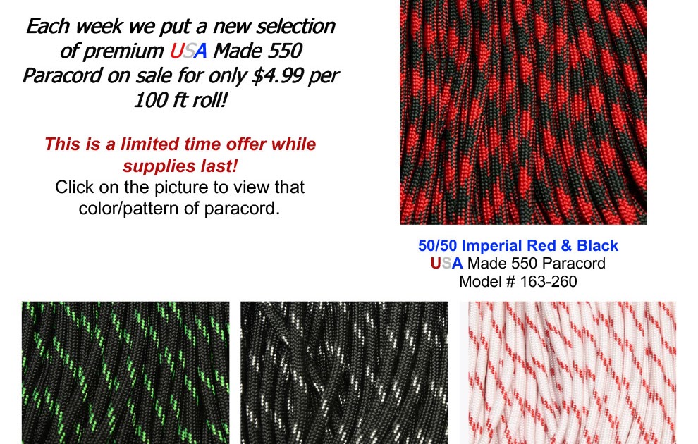 Paracord Insider Our 4.99 sale continues with 10 more colors just added!