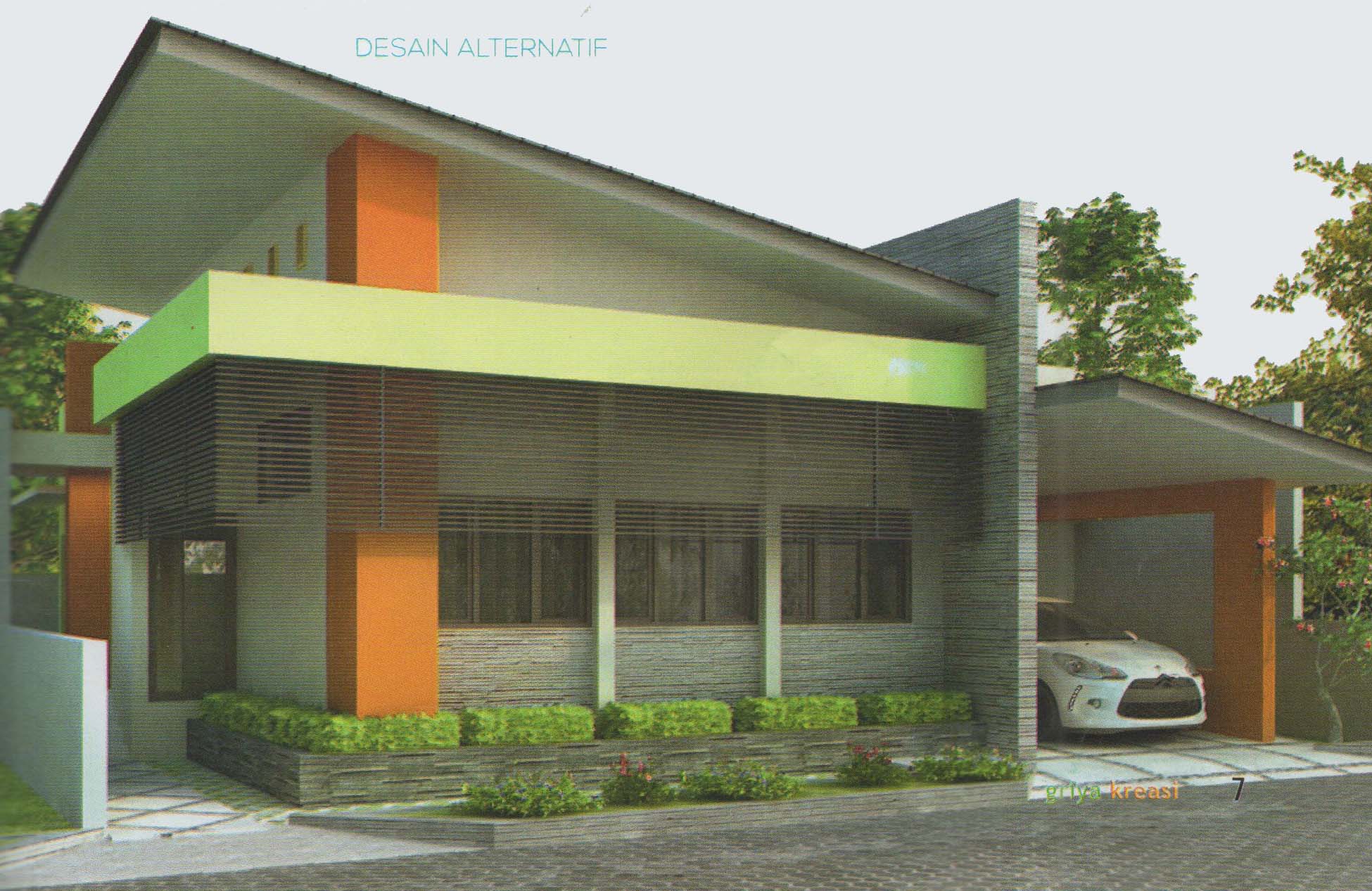 Dijual Rencana Desain Rumah Atap Miring Jual Beli Online