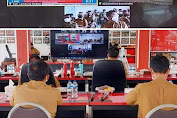 Bupati Gelar Rapat Secara Virtual Dengan Camat Dan Kepala Desa Se-kabupaten Lampung Selatan