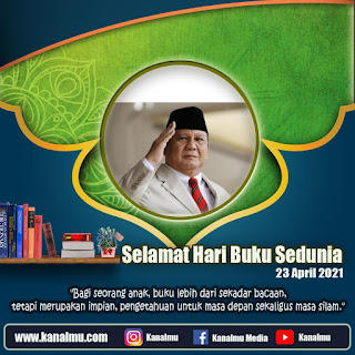 twibbon ucapan selamat hari buku sedunia - kanalmu