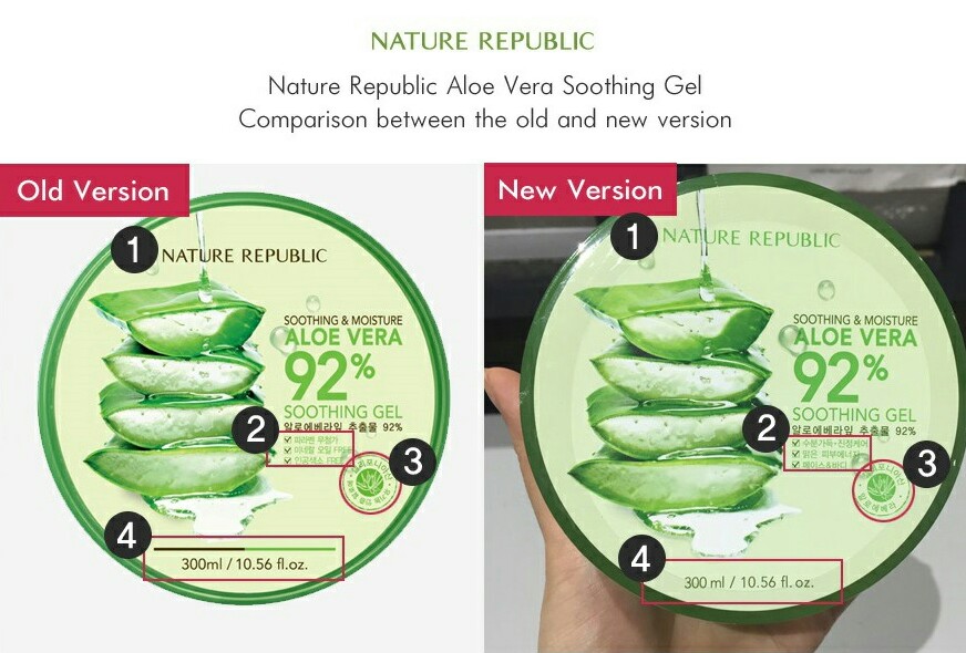 Ciri Ciri Nature Republic 92 Aloe Vera Asli Ciri Ciri Nature Republic 92 Aloe Vera Asli