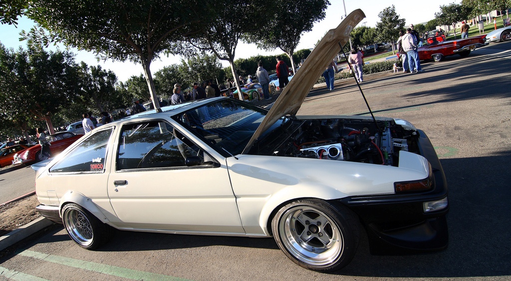 Right Hand Drive Toyota AE86 Corolla