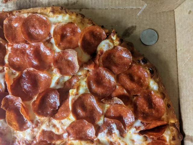 How Big Is A Shaqaroni Pizza Review: Papa John's - Shaq-a-Roni Pizza