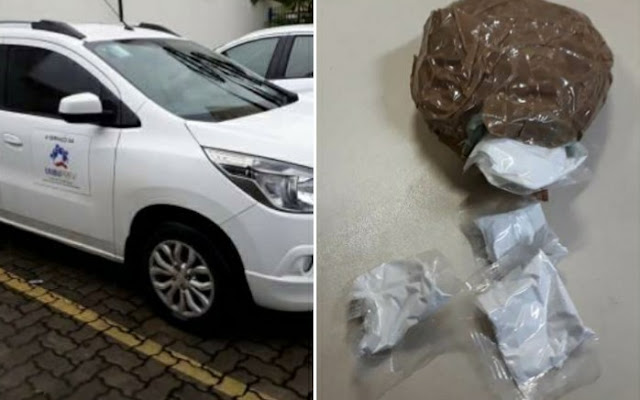 Motorista é preso com cocaína em carro da Caixa da Previdência de Umburanas