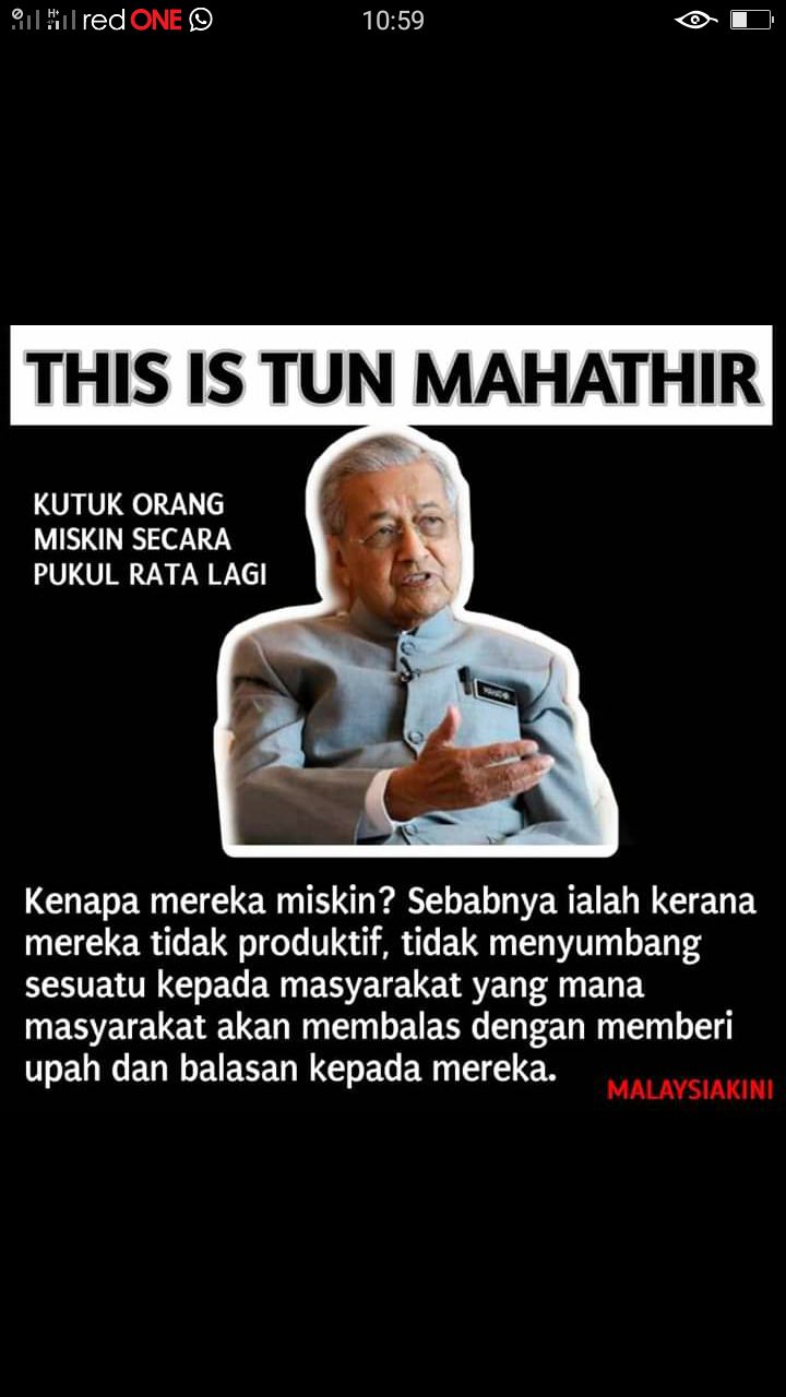 WARTAWAN RASMI LAMAN REFORMASI: JANGAN HINA ORANG MISKIN JIKA KAPITALIS