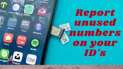 mobile number block, numbers identity, track old numbers, block numbers, self registered ids