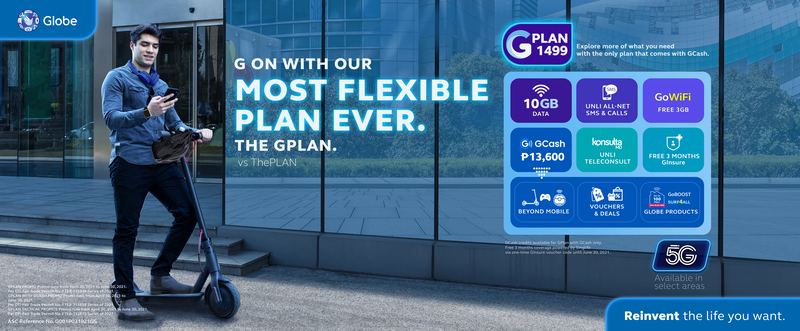 Globe introduces its 'most flexible plan' with GCash
