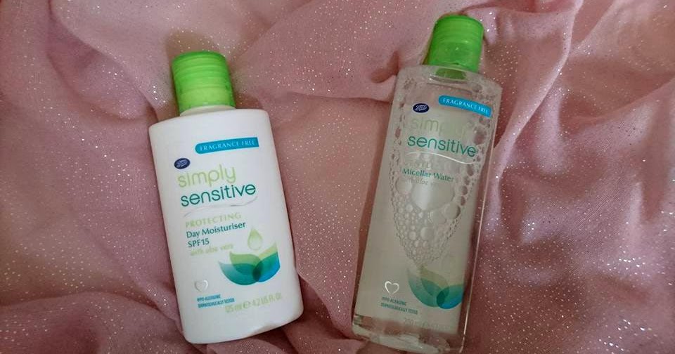 Hayley C's Blog Boots Simply Sensitive Moisturiser and Cleansing Water