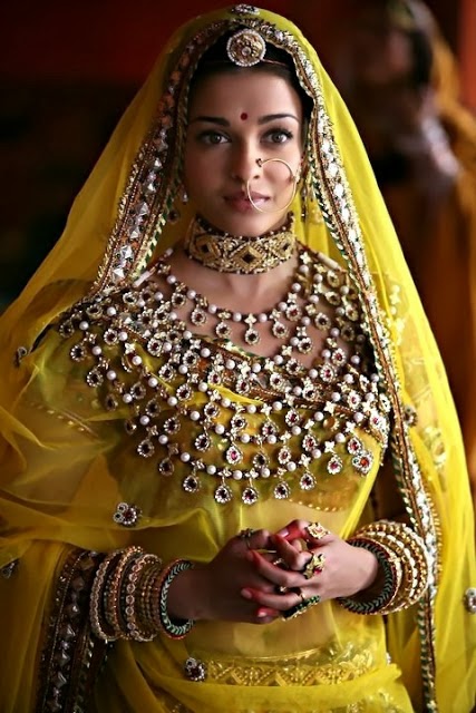 Latest Indian Wedding Silk Saree Jewellery Wedding Hair Style Jodha