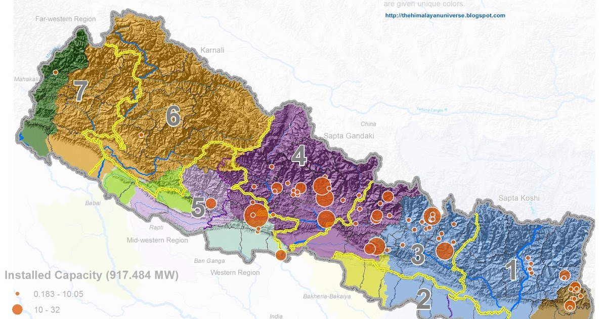 THE HIMALAYAN UNIVERSE Nepal's Total Installed Hydropower