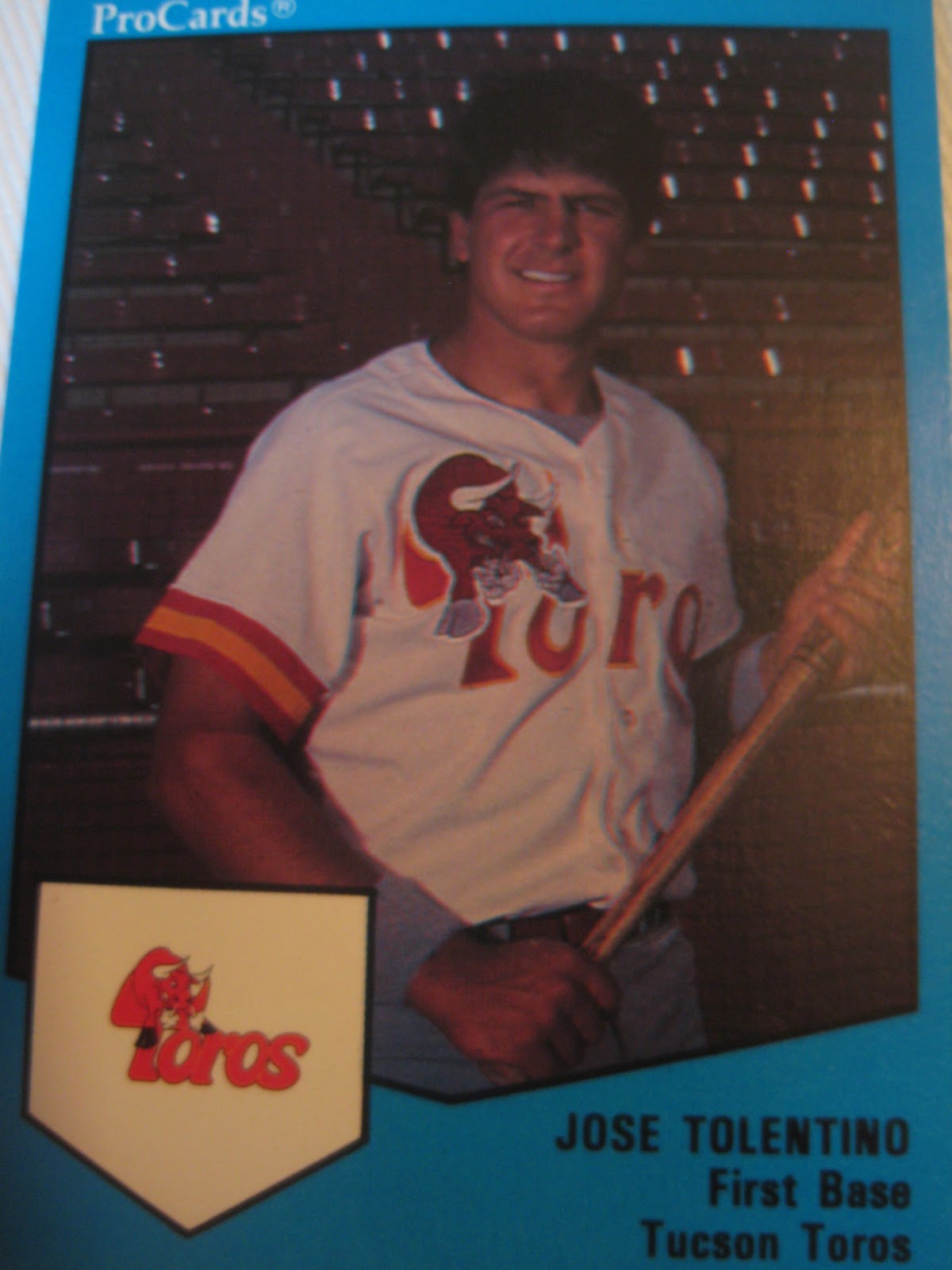 Baseball Cards Come to Life! 1989 Tucson Toros (ProCards)