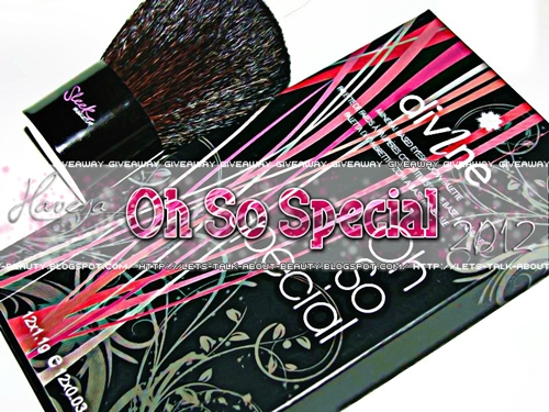 Have a 'Oh So Special' 2012 Giveaway [International] (10/01)
