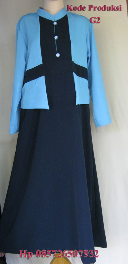 Gamis Big Size Kode G2 Nyaman - Jual Baju Big Size Ukuran Besar