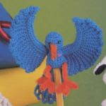 patron gratis pajaro amigurumi | free pattern amigurumi bird