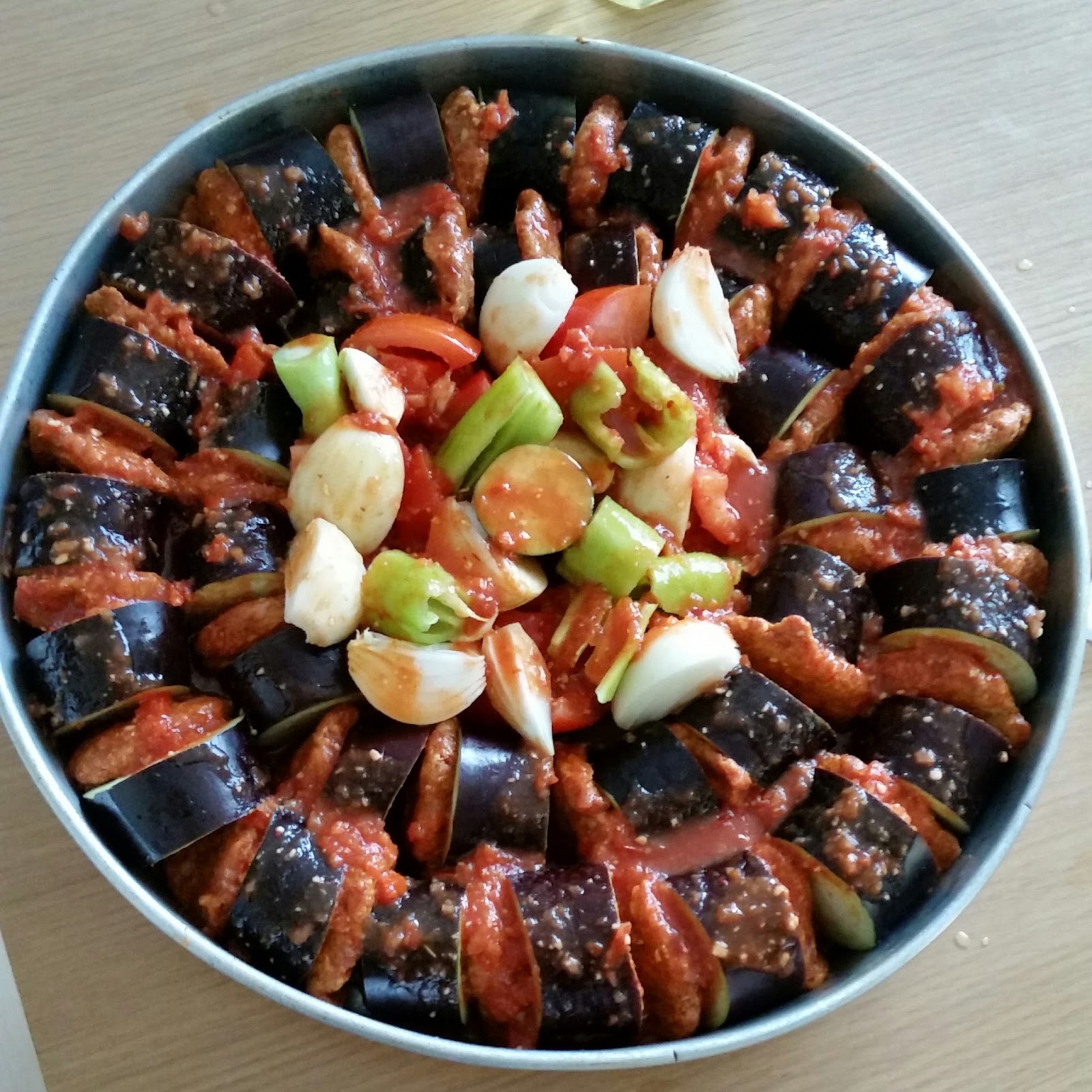 Tarif defterimden yapraklar: Patlıcan Kebabı (fırında)