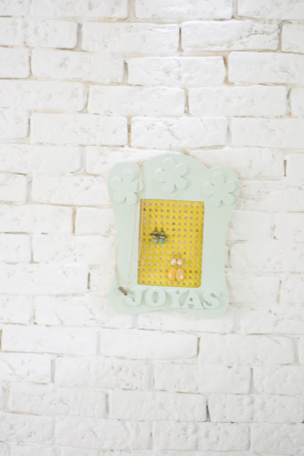 Cuadro para joyas diy