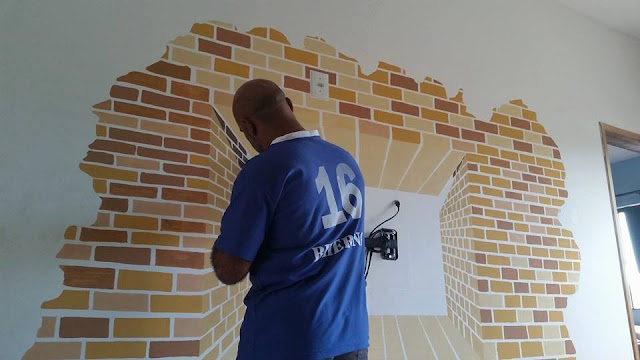 Aplikasikan Lukisan 3D Pengganti Rak TV, Dijamin Ruangan Lapang Aplikasikan Lukisan 3D Pengganti Rak TV, Dijamin Ruangan Lapang