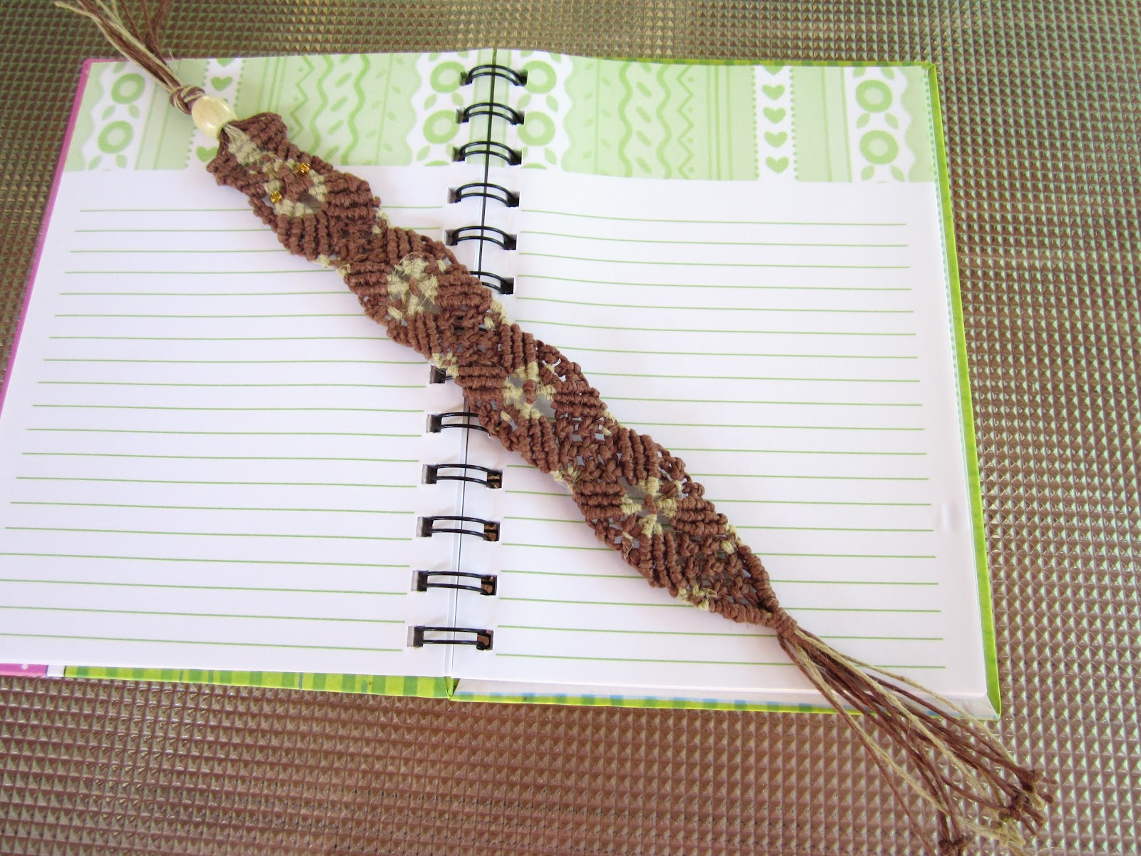 Макраме закладка схема