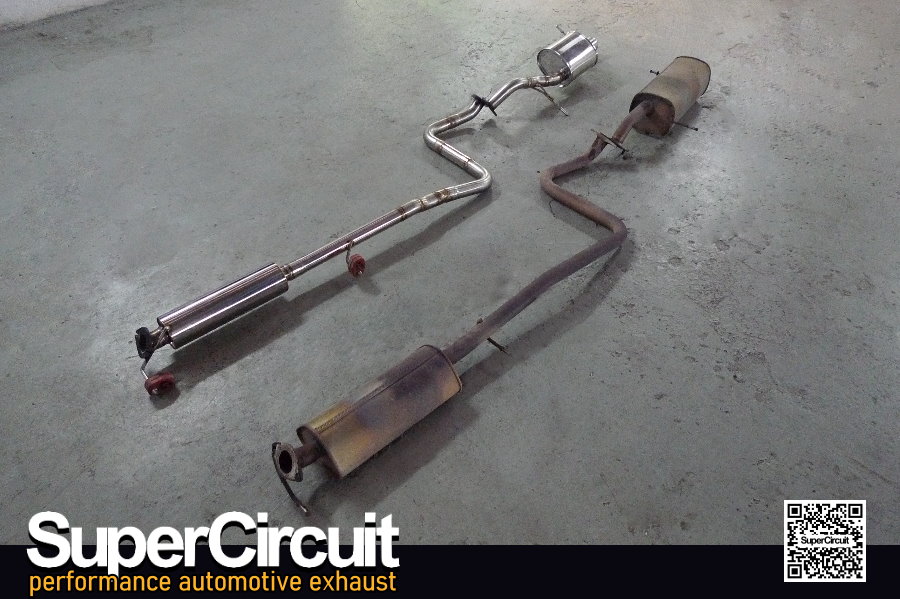 SUPERCIRCUIT Exhaust Pro Shop Ford Fiesta 1.6 Catback Exhaust Custom
