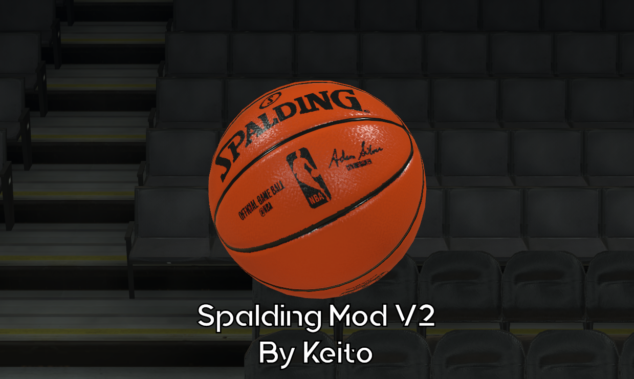 NBA 2K21 Basketball Mods Spalding V2 By Keito [FOR 2K21]