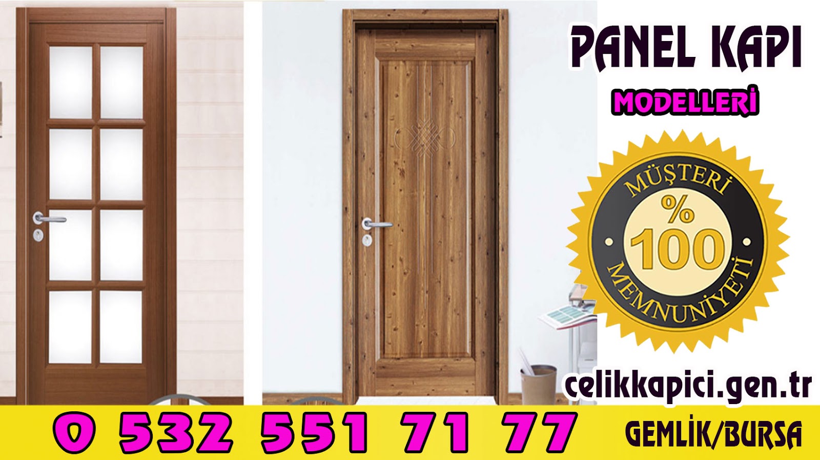 gemlik belediyesi amerikan panel kapi