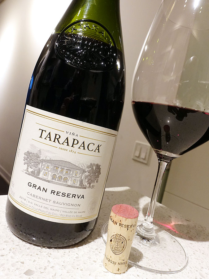 Viña Tarapacá Gran Reserva Cabernet Sauvignon 2018 (Chile) - Wine Review
